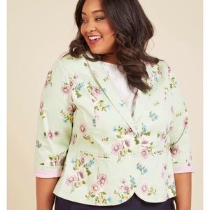 Floral Blazer from Modcloth. Size 1X